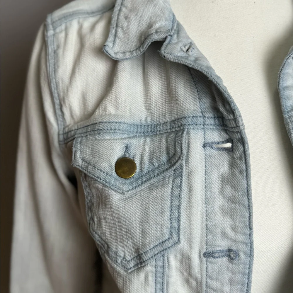 Rubbish denim light was jacket - Picture 4 of 12